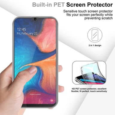 Samsung Galaxy A20 / A30 / M10s Deksel 360 Case Cover