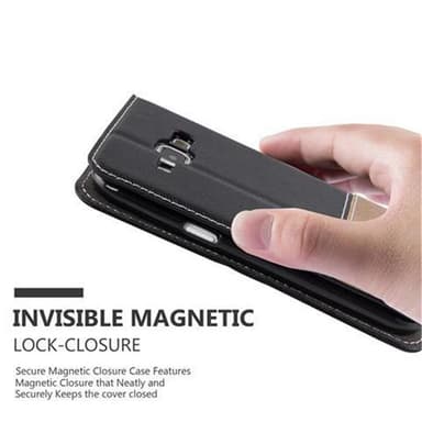 Samsung Galaxy J1 2015 Deksel Case Cover (svart)
