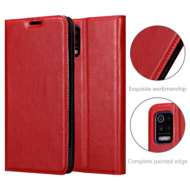LG K52 / K62 / Q52 lommebokdeksel case (rød)