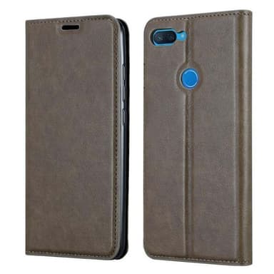 Xiaomi Mi 8 LITE lommebokdeksel case (brun)