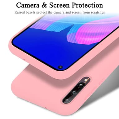 Huawei P40 LITE E silikondeksel case (rosa)