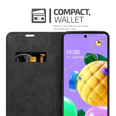 LG K52 / K62 / Q52 lommebokdeksel case (rød)
