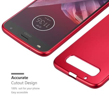 Deksel Motorola MOTO Z2 Case Cover (rød)