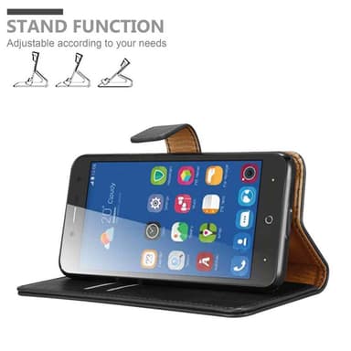 ZTE Blade L7 lommebokdeksel etui (svart)