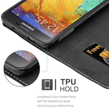 Samsung Galaxy NOTE 3 Deksel Case Cover (svart)
