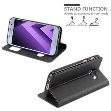 Samsung Galaxy A5 2017 lommebokdeksel cover (svart)