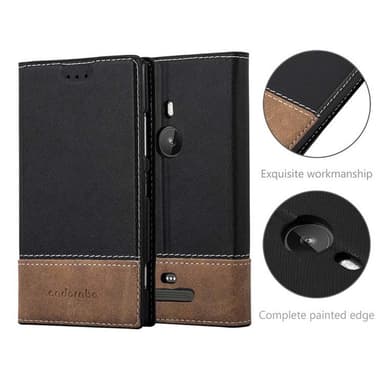 Nokia Lumia 925 Deksel Case Cover (svart)
