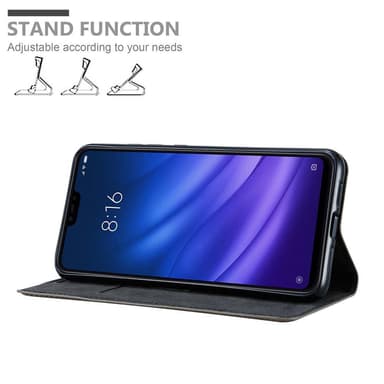 Xiaomi Mi 8 LITE lommebokdeksel case (brun)