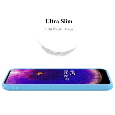 Deksel Oppo FIND X5 Silikon cover (blå)