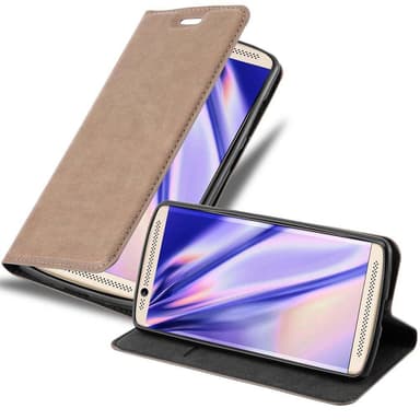 ZTE Axon 7 MINI lommebokdeksel case (brun)