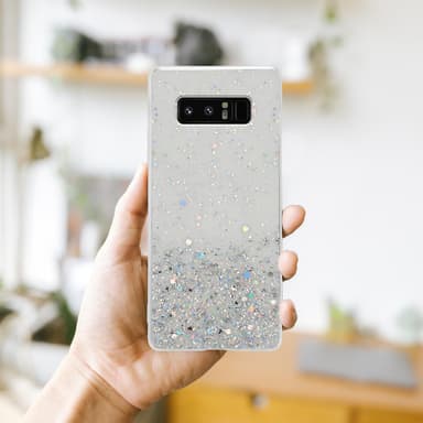 Samsung Galaxy NOTE 8 Silikondeksel Glitter