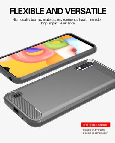 Deksel Samsung Galaxy A01 ultra slim (grå)