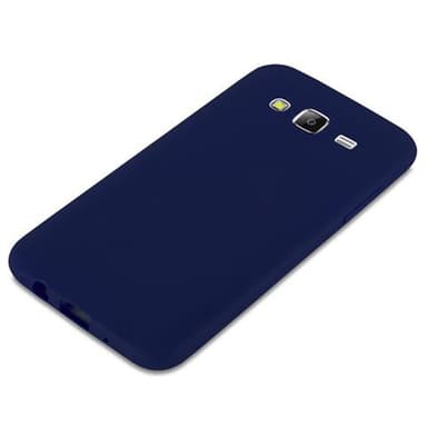 Deksel Samsung Galaxy J5 2015 Silikon cover (blå)