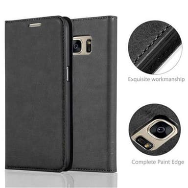 Samsung Galaxy S7 lommebokdeksel case (svart)