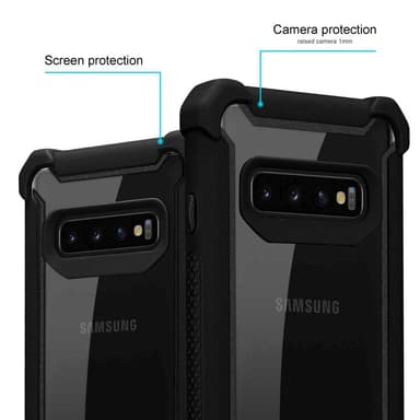 Samsung Galaxy S10 4G Deksel Case Cover (svart)