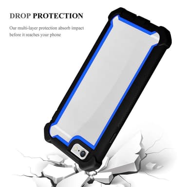 iPhone 6 PLUS / 6S PLUS Deksel Case Cover (svart)