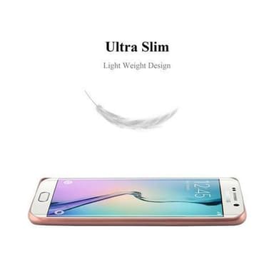 Deksel Samsung Galaxy S6 EDGE Case Cover (rosa)