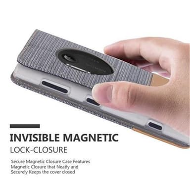 Nokia Lumia 1020 lommebokdeksel etui (grå)