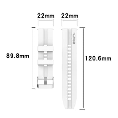 Klockarmband 22mm för Samsung Galaxy Gear S3/Gear 2