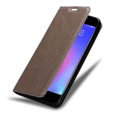 MEIZU M6 lommebokdeksel case (brun)