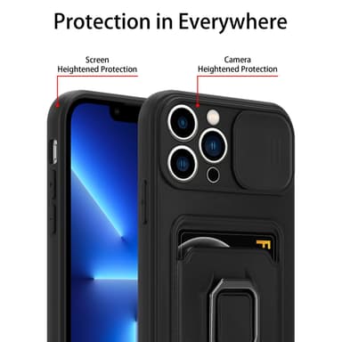 iPhone 13 PRO Deksel case (Svart)