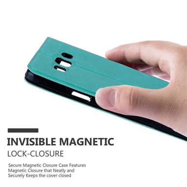 Samsung Galaxy A7 2015 lommebokdeksel cover (turkis)