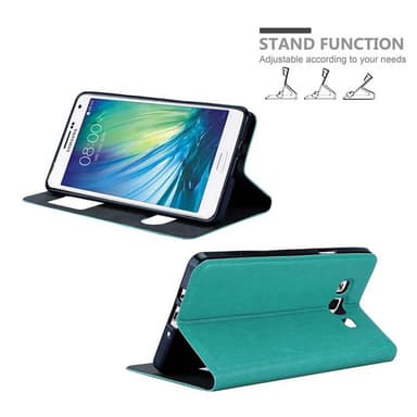 Samsung Galaxy A7 2015 lommebokdeksel cover (turkis)