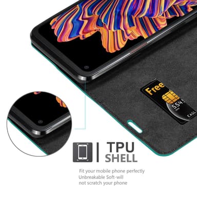 Samsung Galaxy XCover PRO lommebokdeksel case (turkis)
