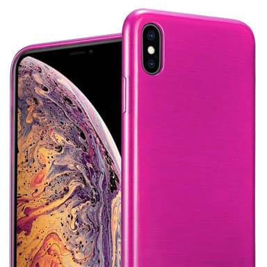 iPhone XS MAX silikondeksel cover (rosa)