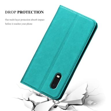 Samsung Galaxy XCover PRO lommebokdeksel case (turkis)
