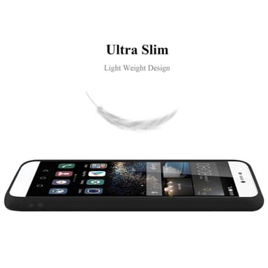 Deksel Huawei P8 Silikon cover (svart)