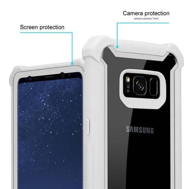 Samsung Galaxy S8 Deksel Case Cover (grå)