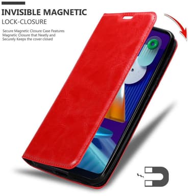 Samsung Galaxy A11 / M11 lommebokdeksel case (rød)