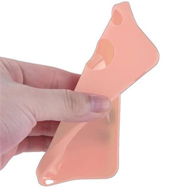 Deksel iPhone 5 / 5S / SE 2016 Silikon cover (rosa)