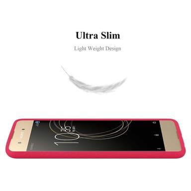 Deksel Sony Xperia XA1 PLUS case (rød)