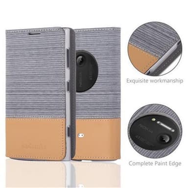 Nokia Lumia 1020 lommebokdeksel etui (grå)