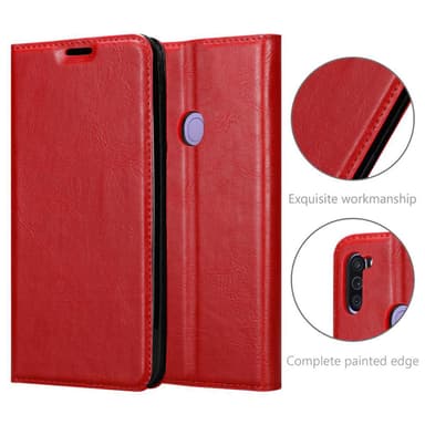 Samsung Galaxy A11 / M11 lommebokdeksel case (rød)