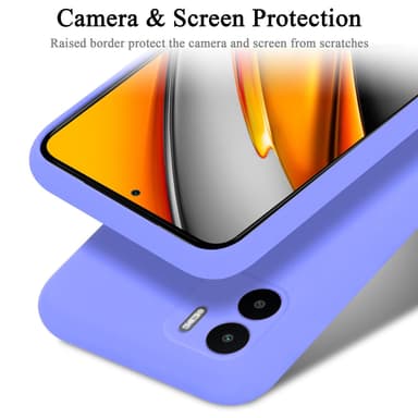 Xiaomi RedMi A1 silikondeksel case (lilla)