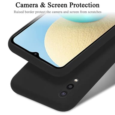 Samsung Galaxy A02 / M02 silikondeksel case (Svart)