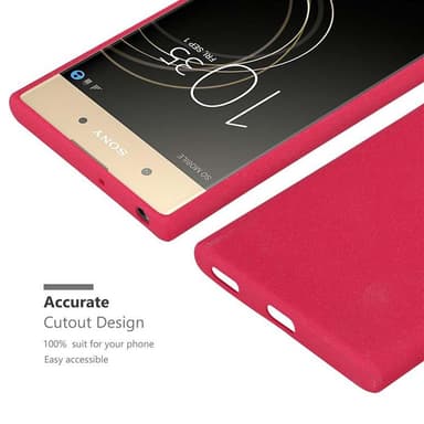 Deksel Sony Xperia XA1 PLUS case (rød)