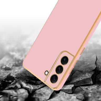 Samsung Galaxy S21 PLUS silikondeksel case (rosa)
