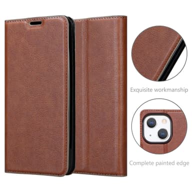 iPhone 13 lommebokdeksel case (brun)