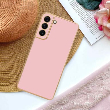 Samsung Galaxy S21 PLUS silikondeksel case (rosa)