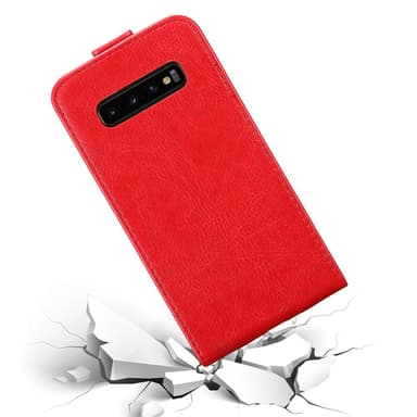 Samsung Galaxy S10 4G deksel flip cover (rød)