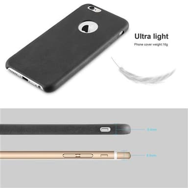 iPhone 6 / 6S Hardt Deksel Cover (svart)