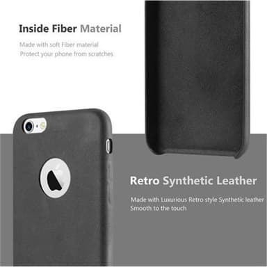 iPhone 6 / 6S Hardt Deksel Cover (svart)