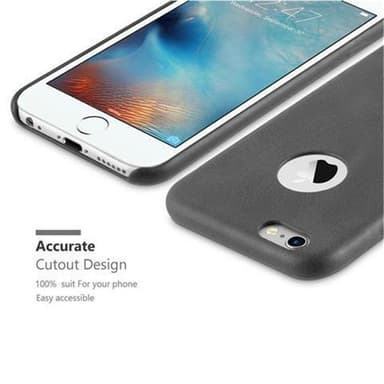 iPhone 6 / 6S Hardt Deksel Cover (svart)