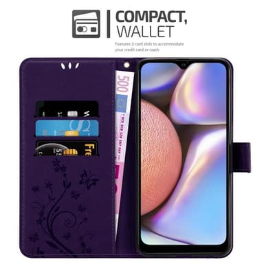 Samsung Galaxy A10s / M01s lommebokdeksel Blomster