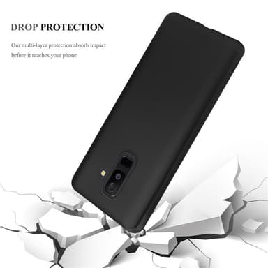 Deksel Samsung Galaxy A6 PLUS 2018 Case Cover (svart)