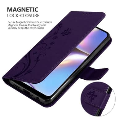 Samsung Galaxy A10s / M01s lommebokdeksel Blomster